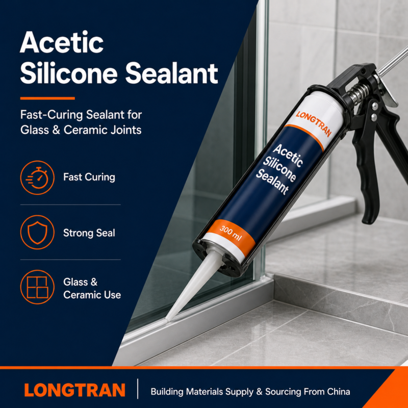 Acetic Silicone Sealant