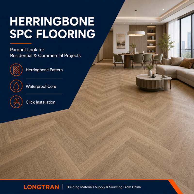 Herringbone SPC Flooring